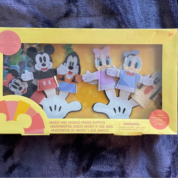 Disney Other - Disney Mickey and Friends Finger Puppets